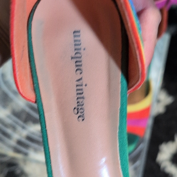 Miista Colorful Strappy Heels - Picture 2 of 4